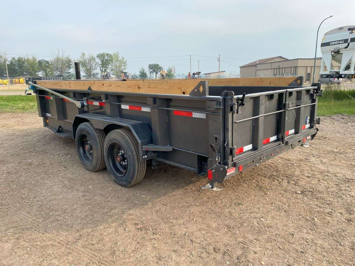 2024 Diamond C 16' Dump Trailer