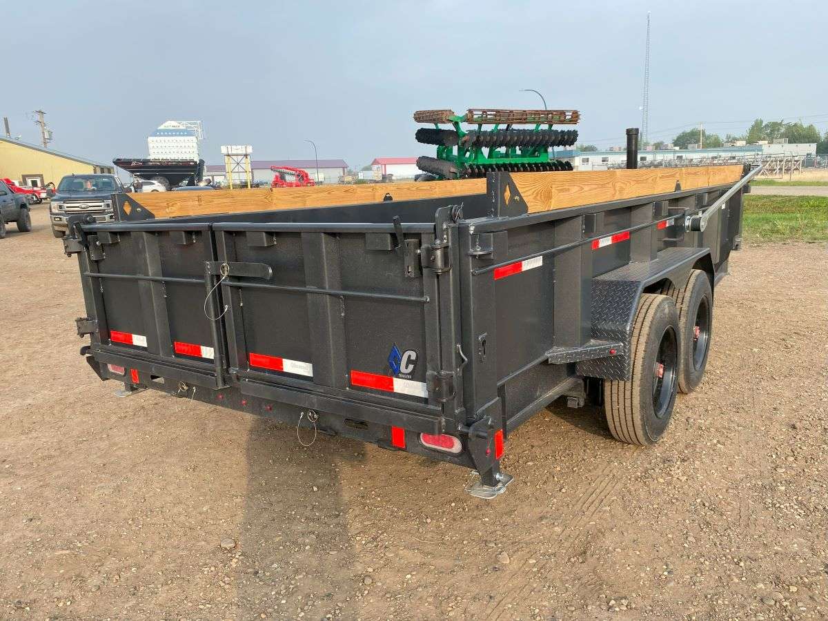 2024 Diamond C 16' Dump Trailer