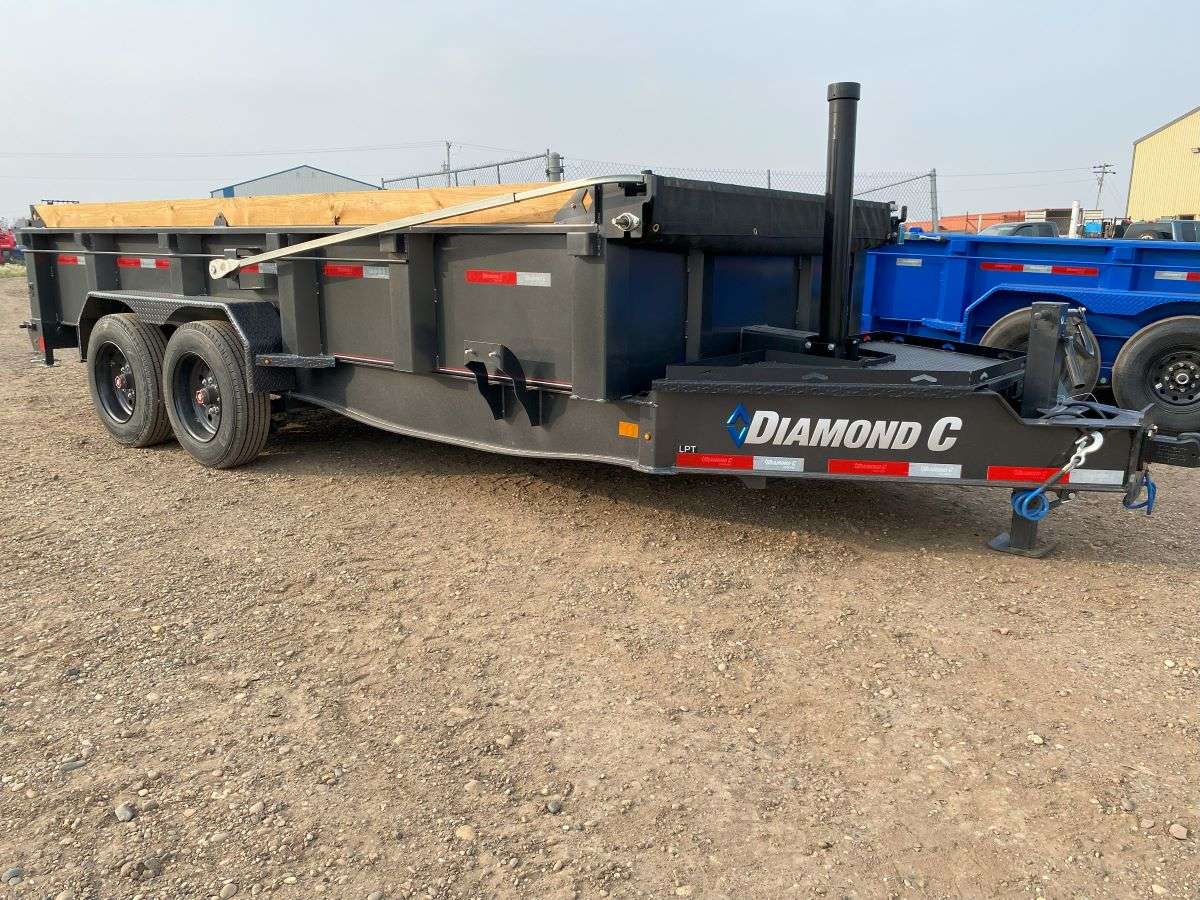 2024 Diamond C 16' Dump Trailer