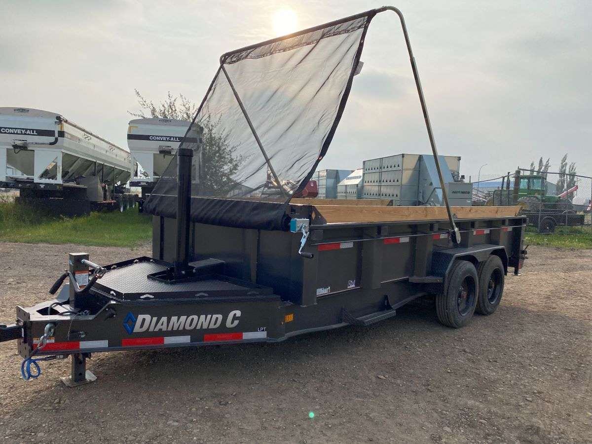 2024 Diamond C 16' Dump Trailer