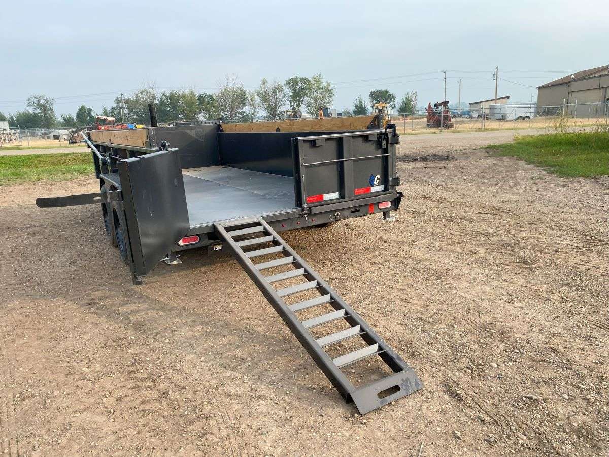 2024 Diamond C 16' Dump Trailer