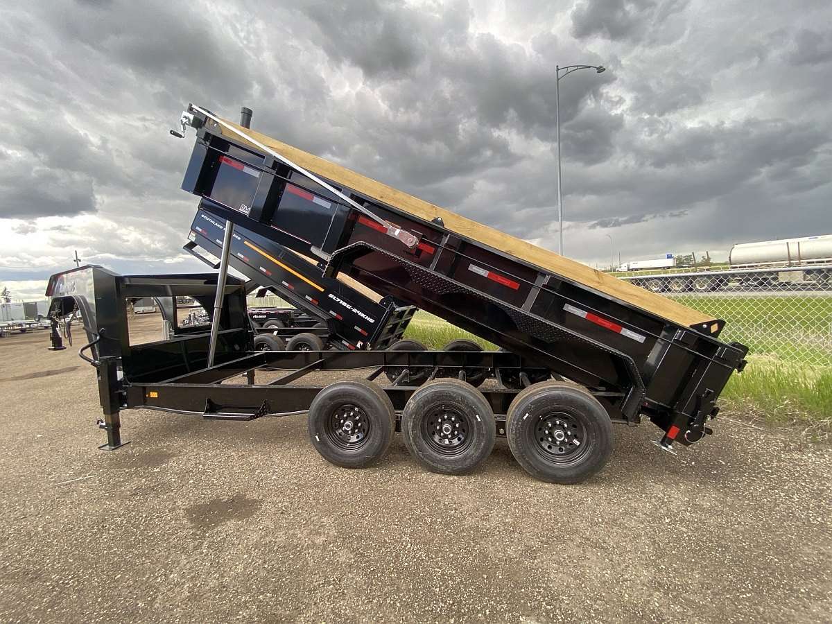 2024 Diamond C 16' Gooseneck Dump Trailer