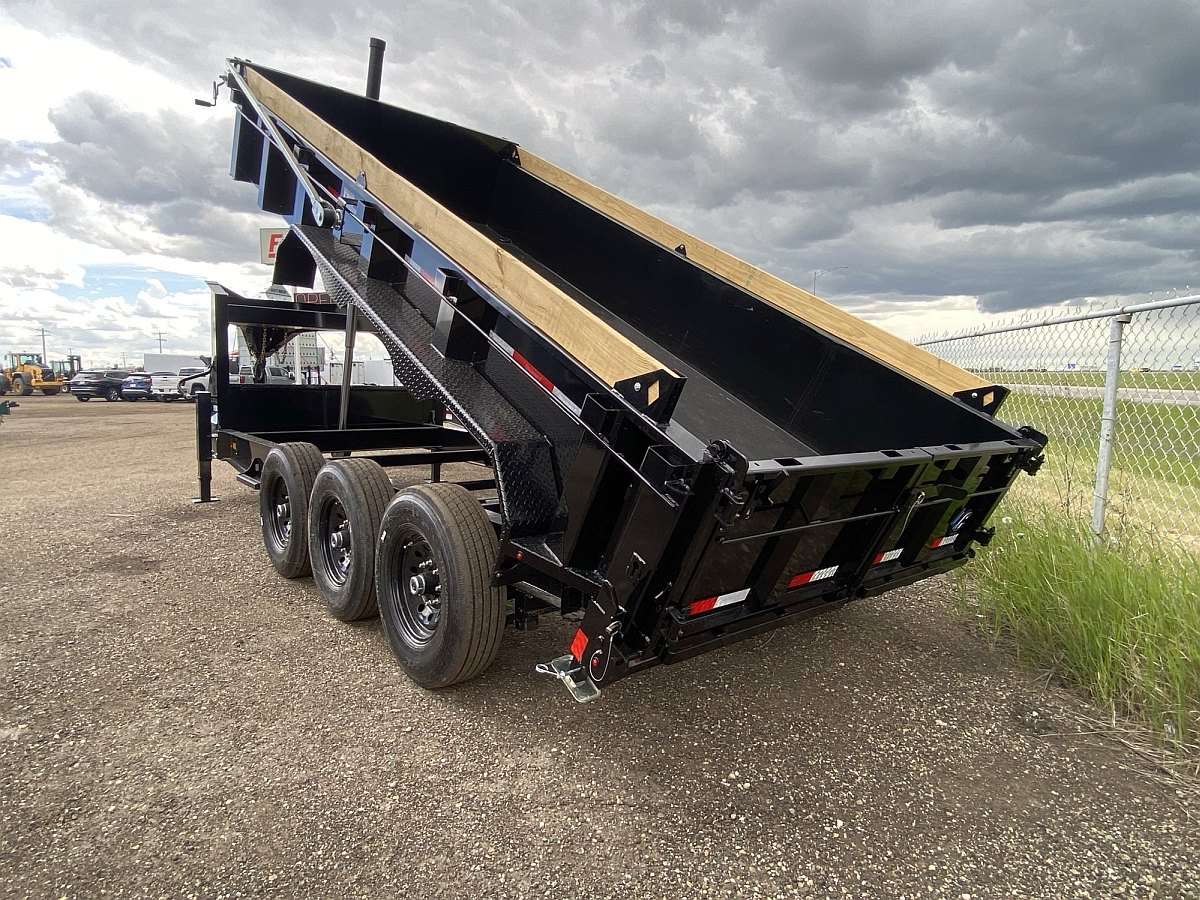 2024 Diamond C 16' Gooseneck Dump Trailer