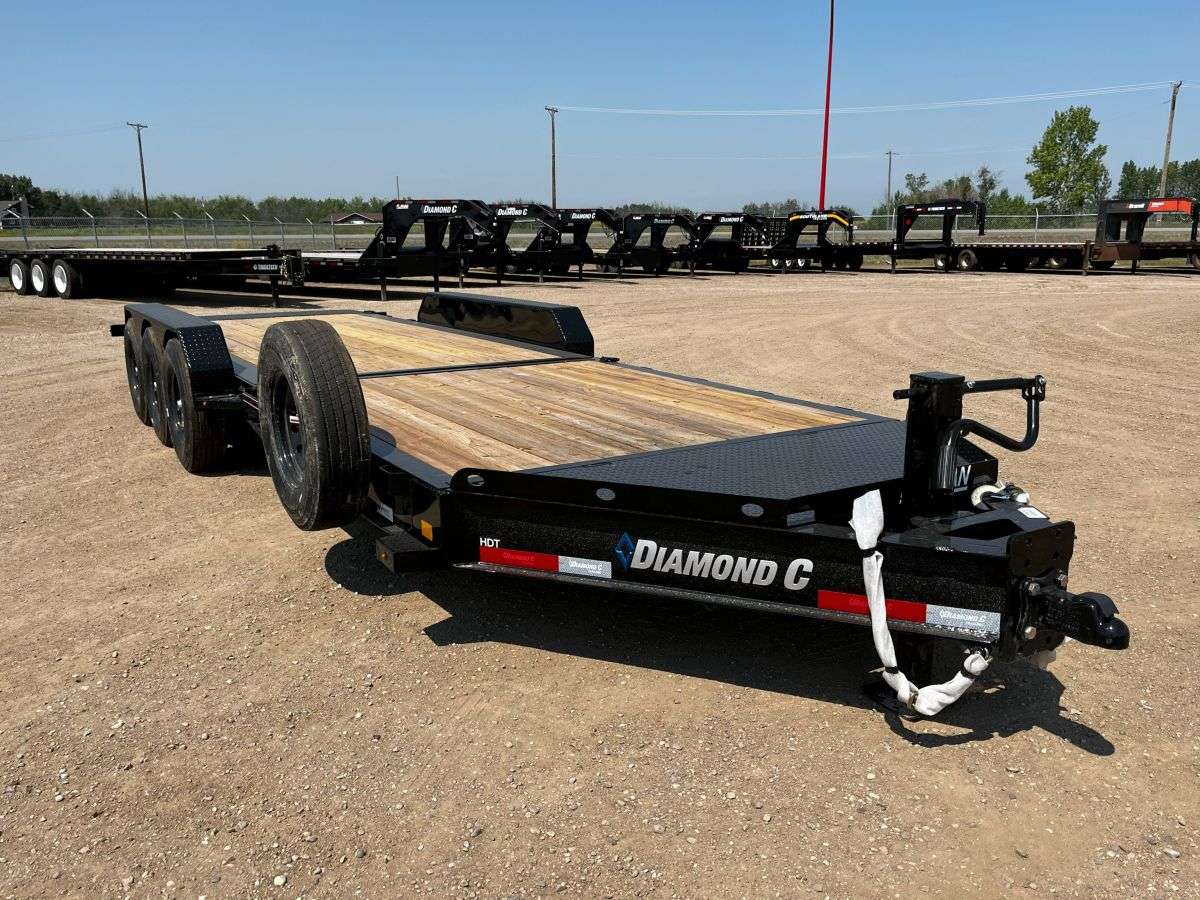 2024 Diamond C HDT 7' x 24' Partial Tilt