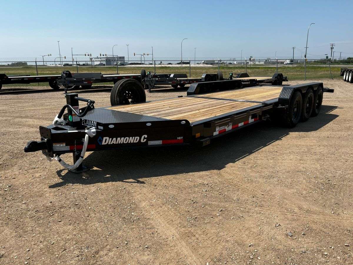 2024 Diamond C HDT 7' x 24' Partial Tilt