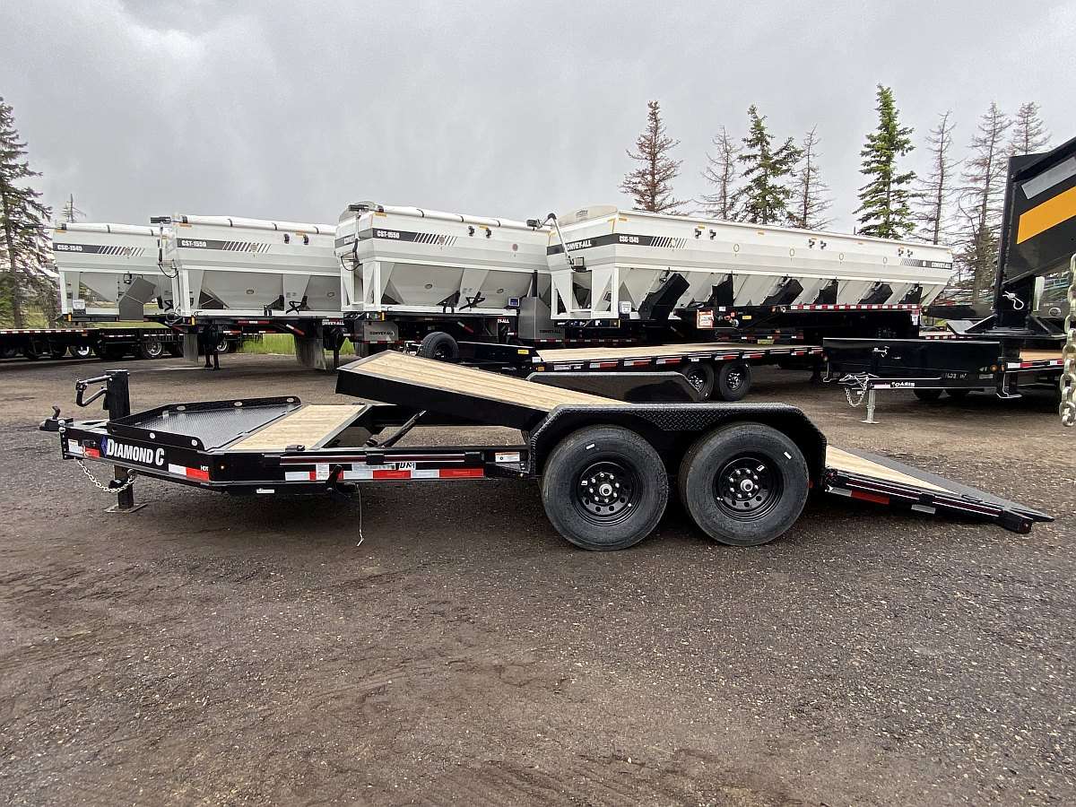 2024 Diamond C HDT207 18' Tilt Deck Trailer