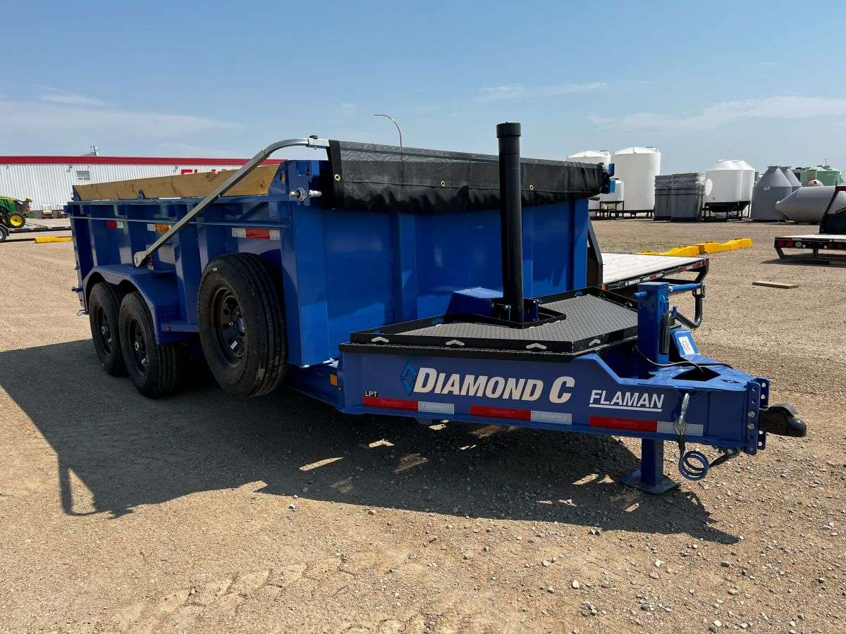 2024 Diamond C LPT 7' x 14' HD Dump