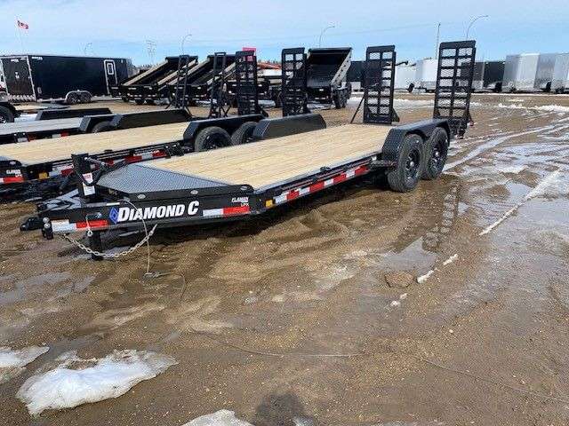 2024 Diamond C LPX 7' x 18' Flat Deck