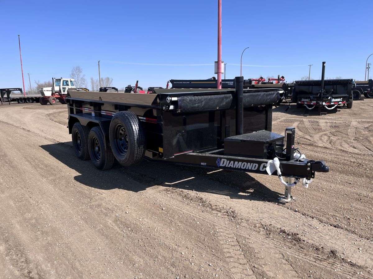 2024 Diamond C MDT 77" x 12' Dump Trailer