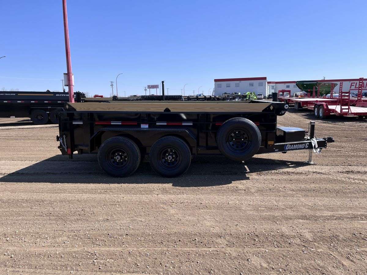2024 Diamond C MDT 77" x 12' Dump Trailer