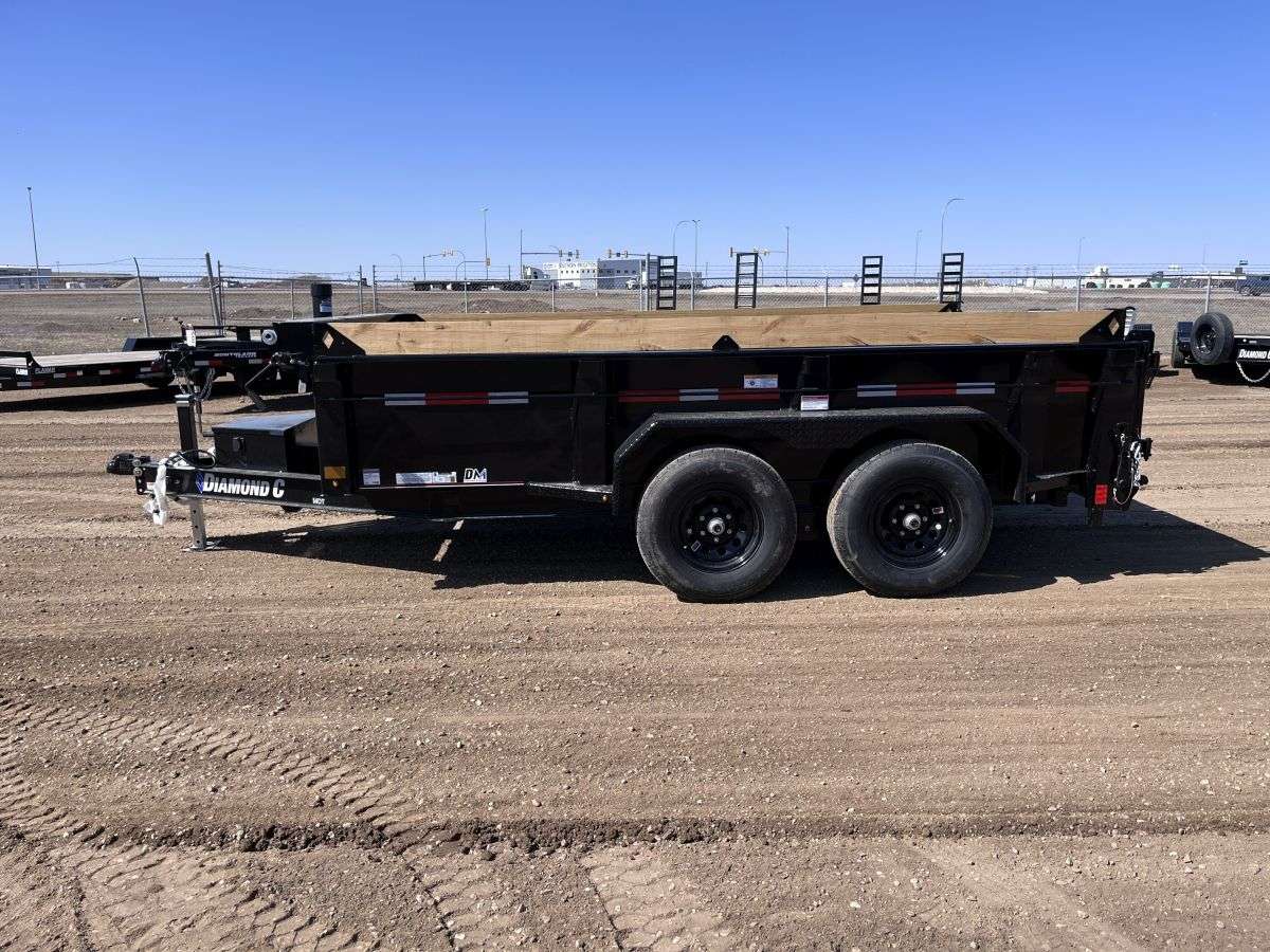 2024 Diamond C MDT 77" x 12' Dump Trailer