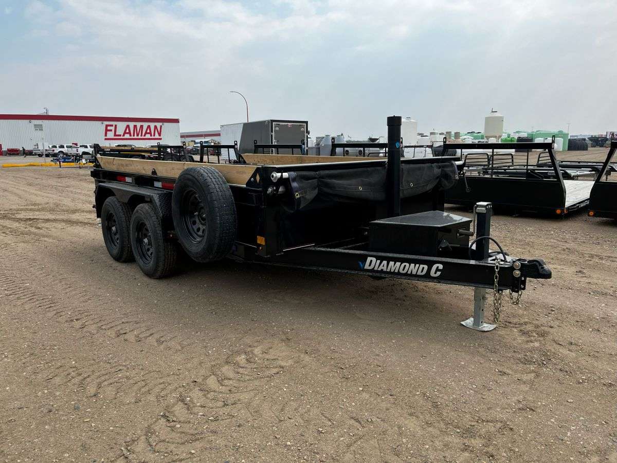 2024 Diamond C MDT 77" x 12' Dump Trailer