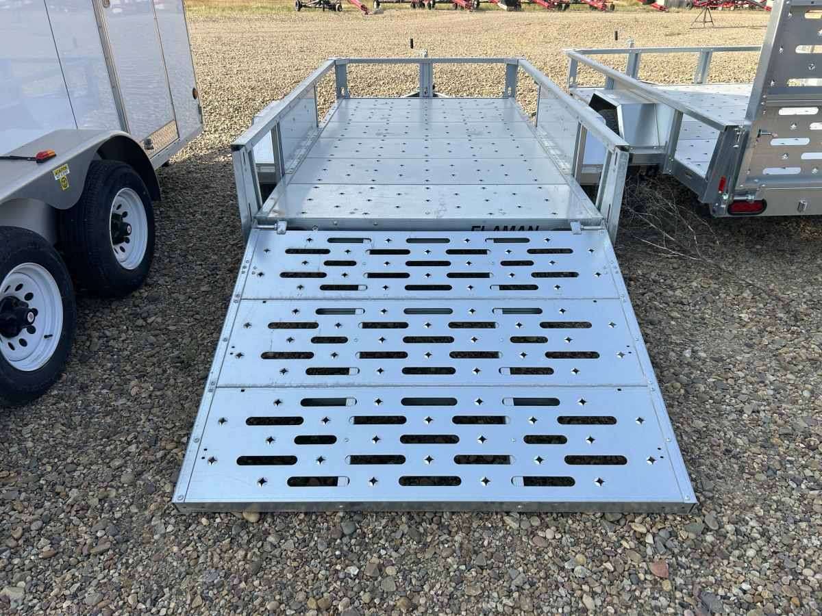 2024 Norbert 5' x 10' Galvanized Steel Utility Trailer