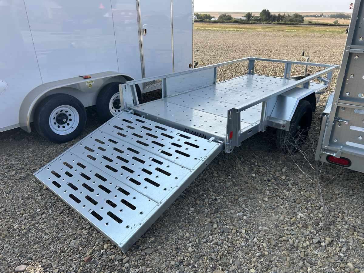 2024 Norbert 5' x 10' Galvanized Steel Utility Trailer