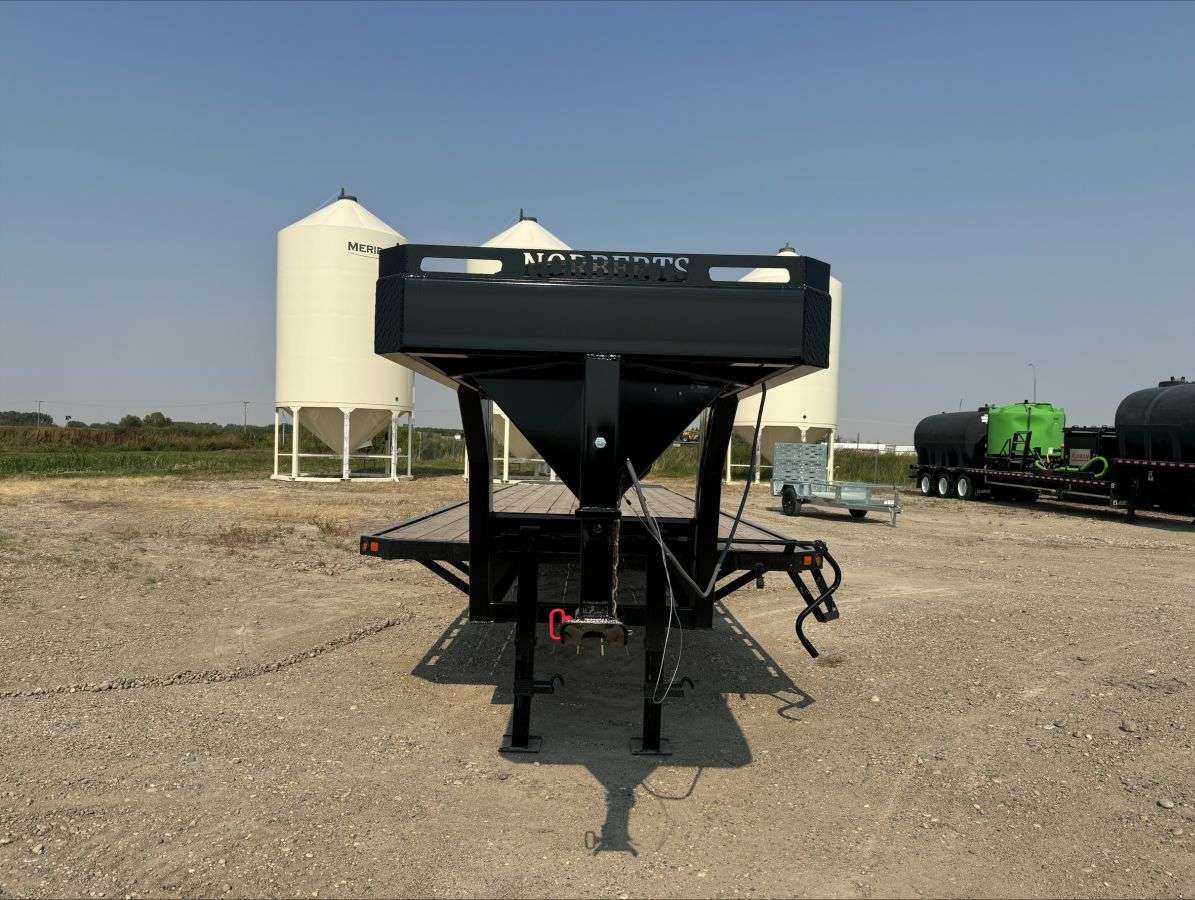 2024 Norbert FDG 8'4" x 35' GN BT Flat Deck Trailer
