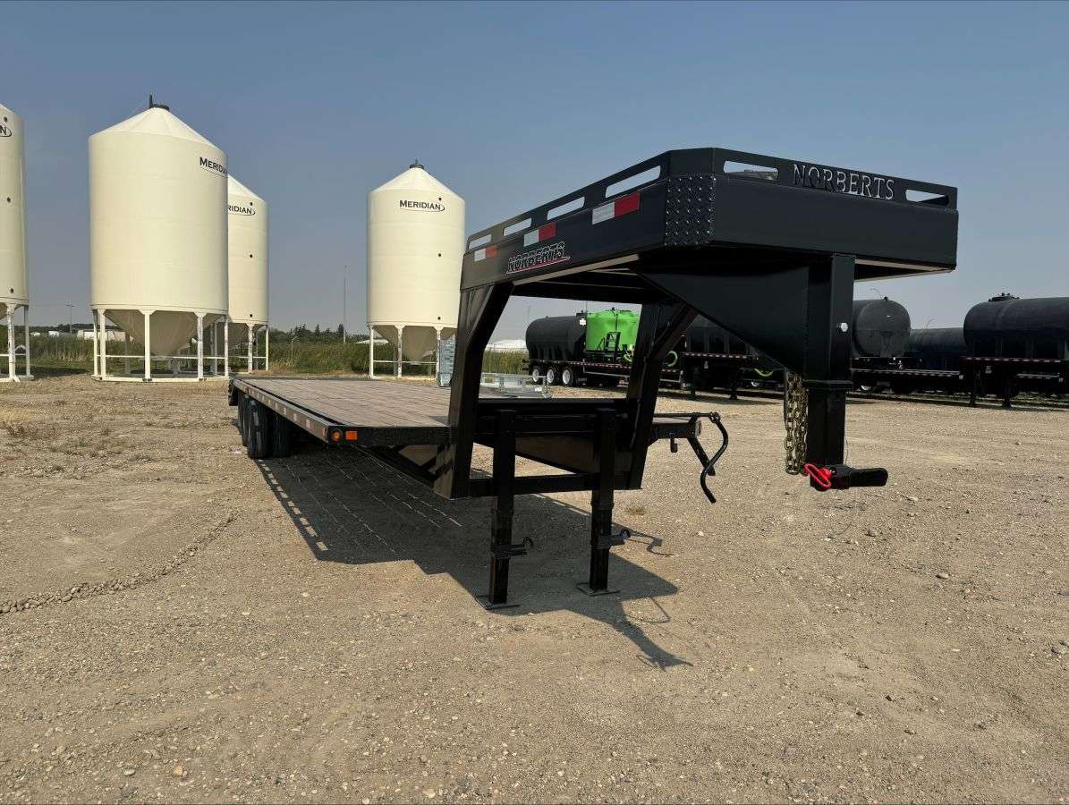 2024 Norbert FDG 8'6" x 35' Gooseneck Flat Deck