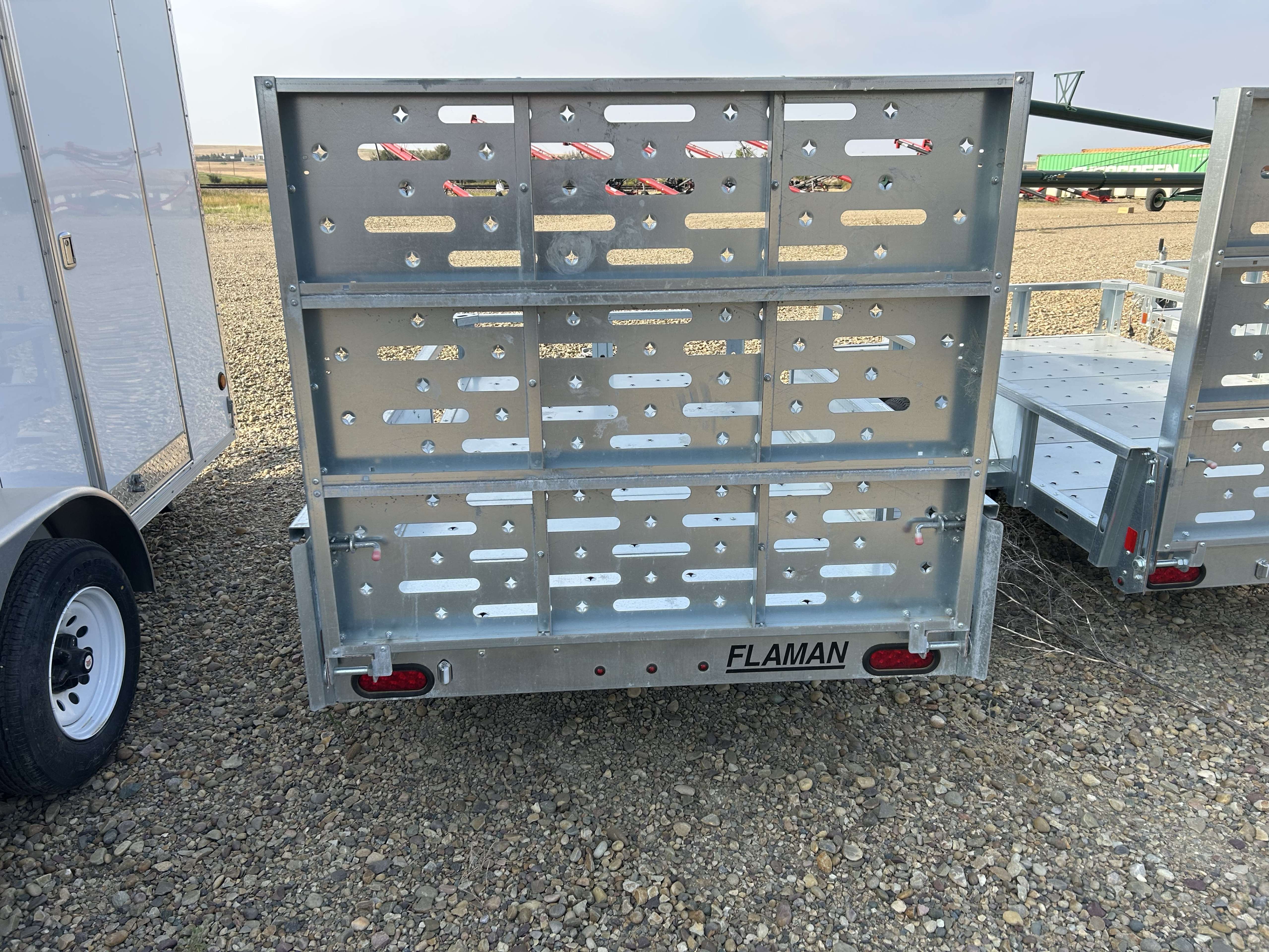 2024 Norbert UTB 5' x 10' Galvanized Steel Utility Trailer