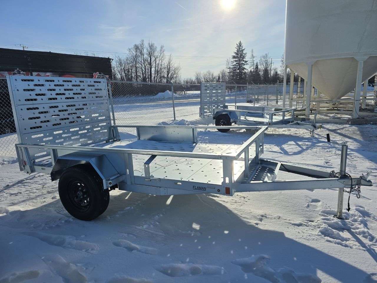 2024 Norbert UTB 6' x 10' Galvanized Steel Utility