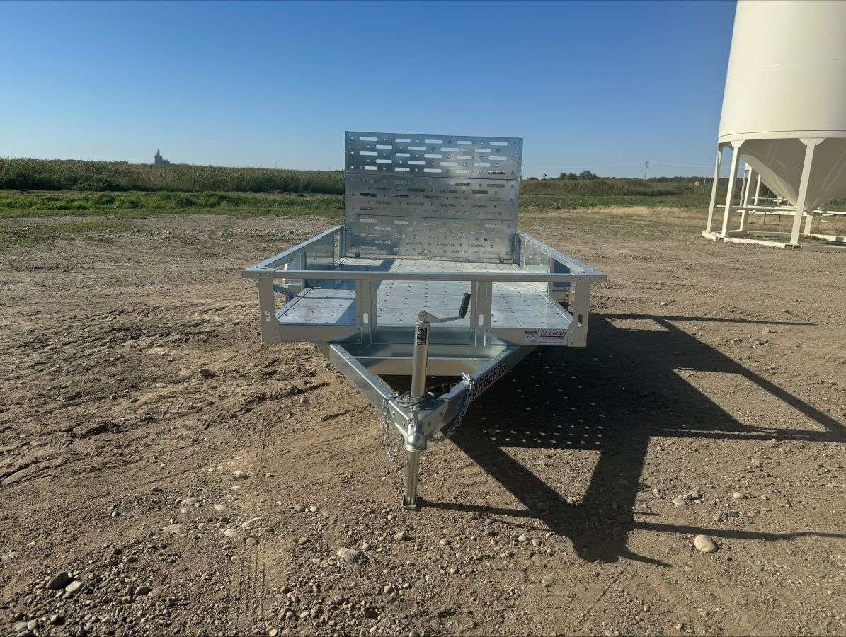 2024 Norbert UTB 6' x 10' Galvanized Steel Utility Trailer
