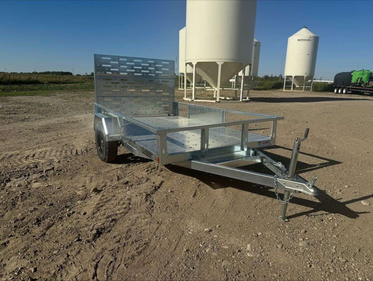 2024 Norbert UTB 6' x 10' Galvanized Steel Utility Trailer