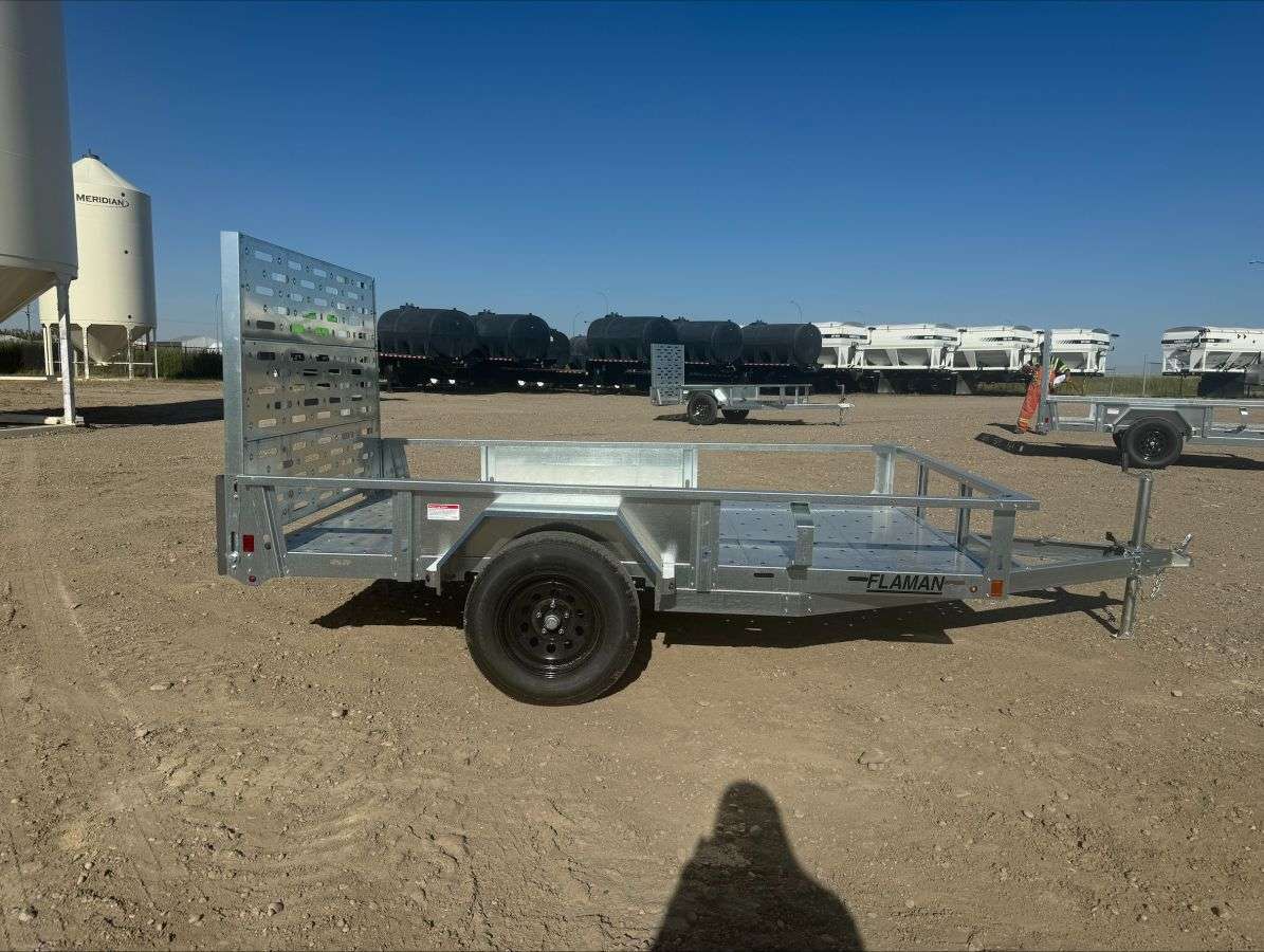 2024 Norbert UTB 6' x 10' Galvanized Steel Utility Trailer