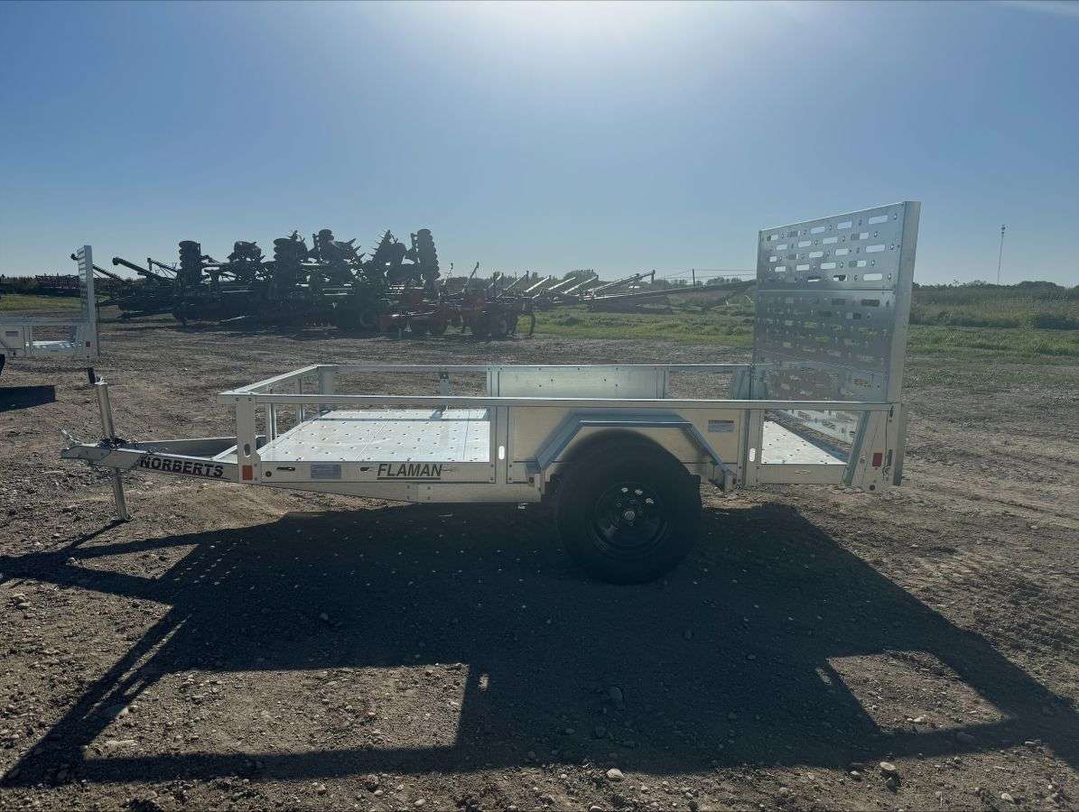 2024 Norbert UTB 6' x 10' Galvanized Steel Utility Trailer