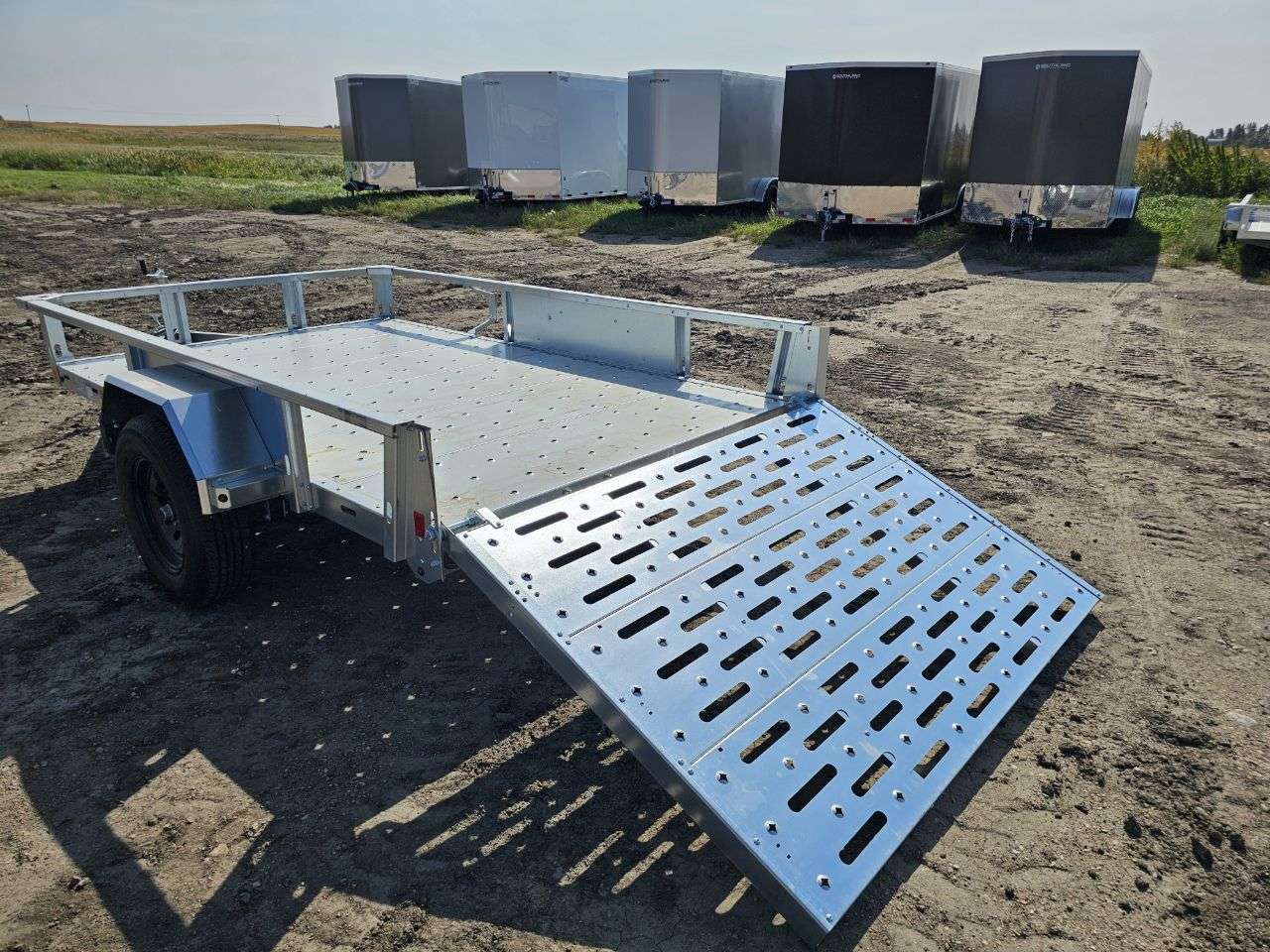 2024 Norbert UTB 6' x 10' Galvanized Steel Utility Trailer