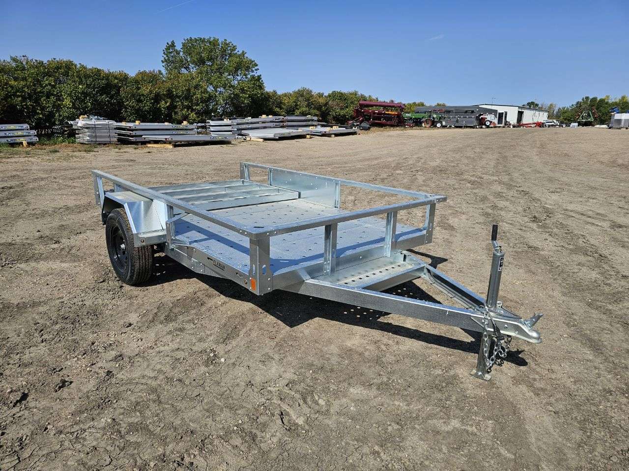 2024 Norbert UTB 6' x 10' Galvanized Steel Utility Trailer