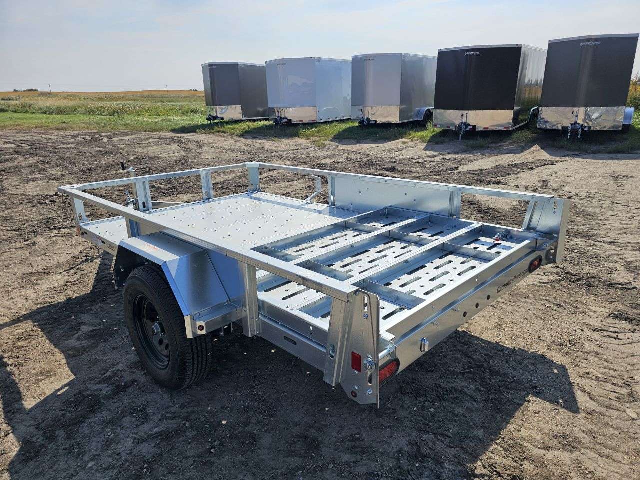 2024 Norbert UTB 6' x 10' Galvanized Steel Utility Trailer