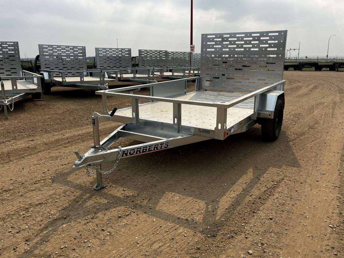 2024 Norberts UTB 6' x 10' Galvanized Steel Utility