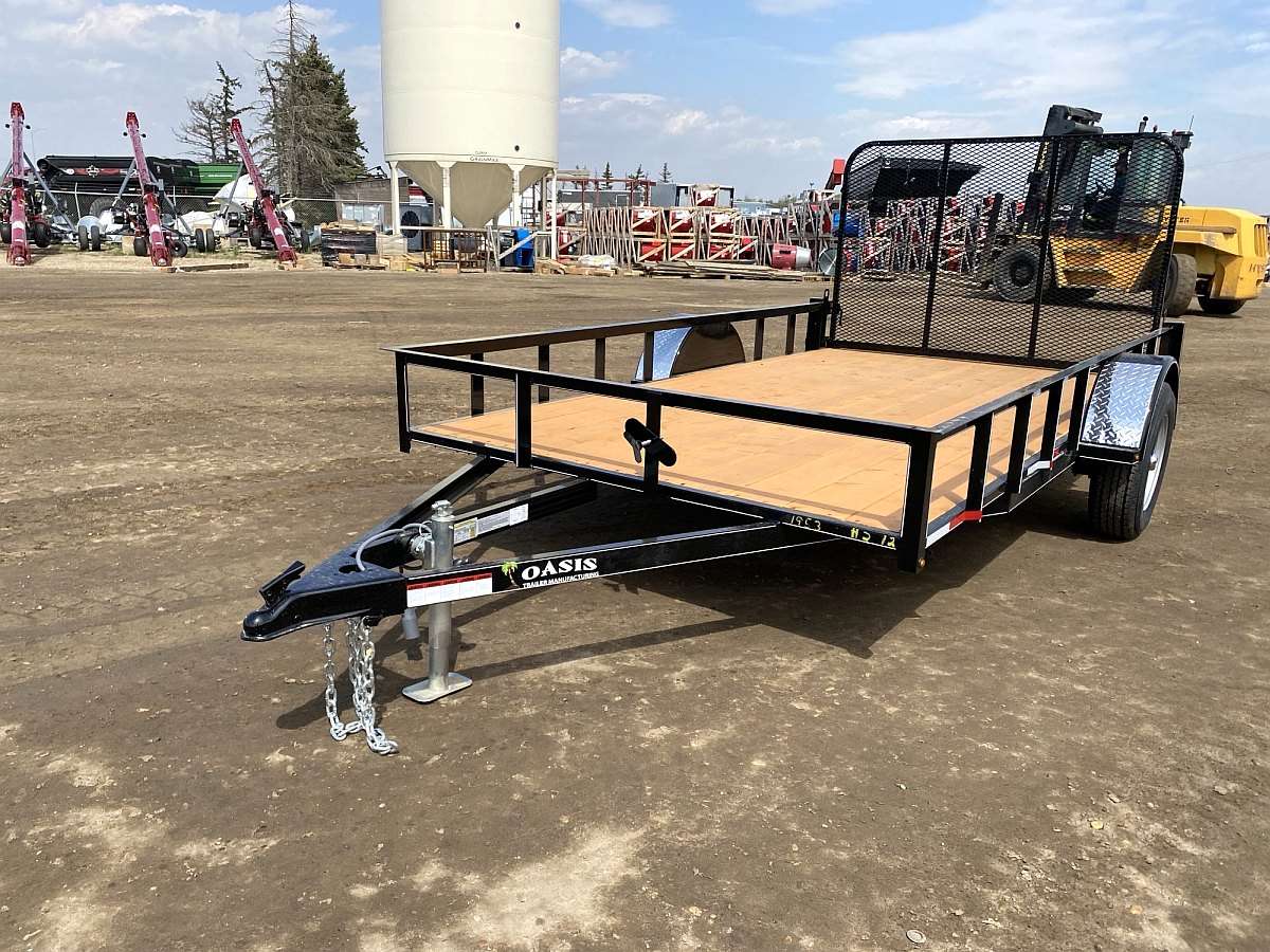 2024 Oasis 12' Utility Trailer