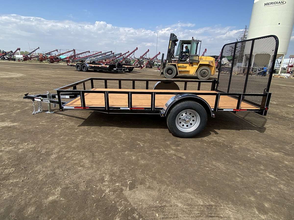 2024 Oasis 12' Utility Trailer