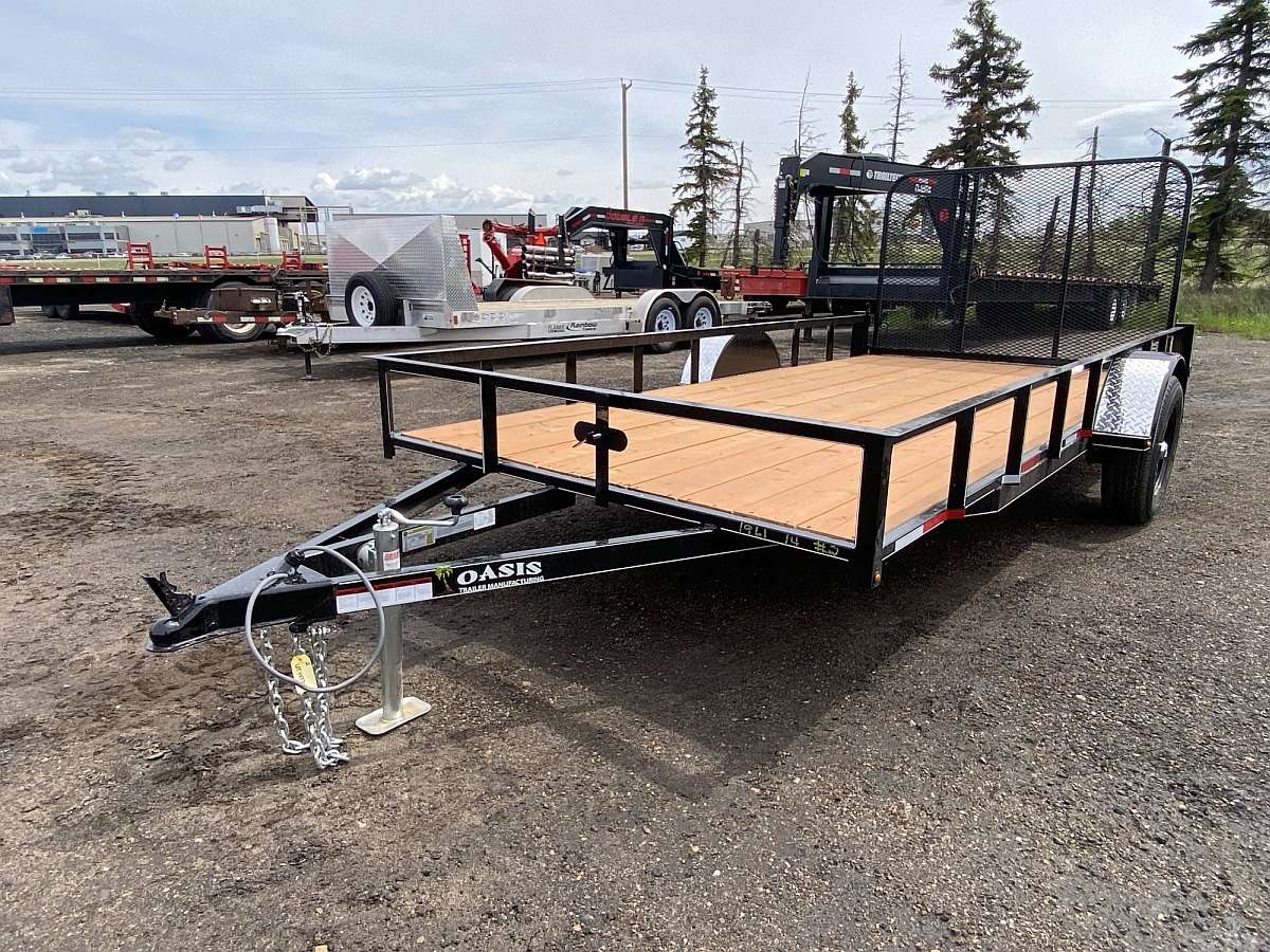 2024 Oasis 14' Utility Trailer