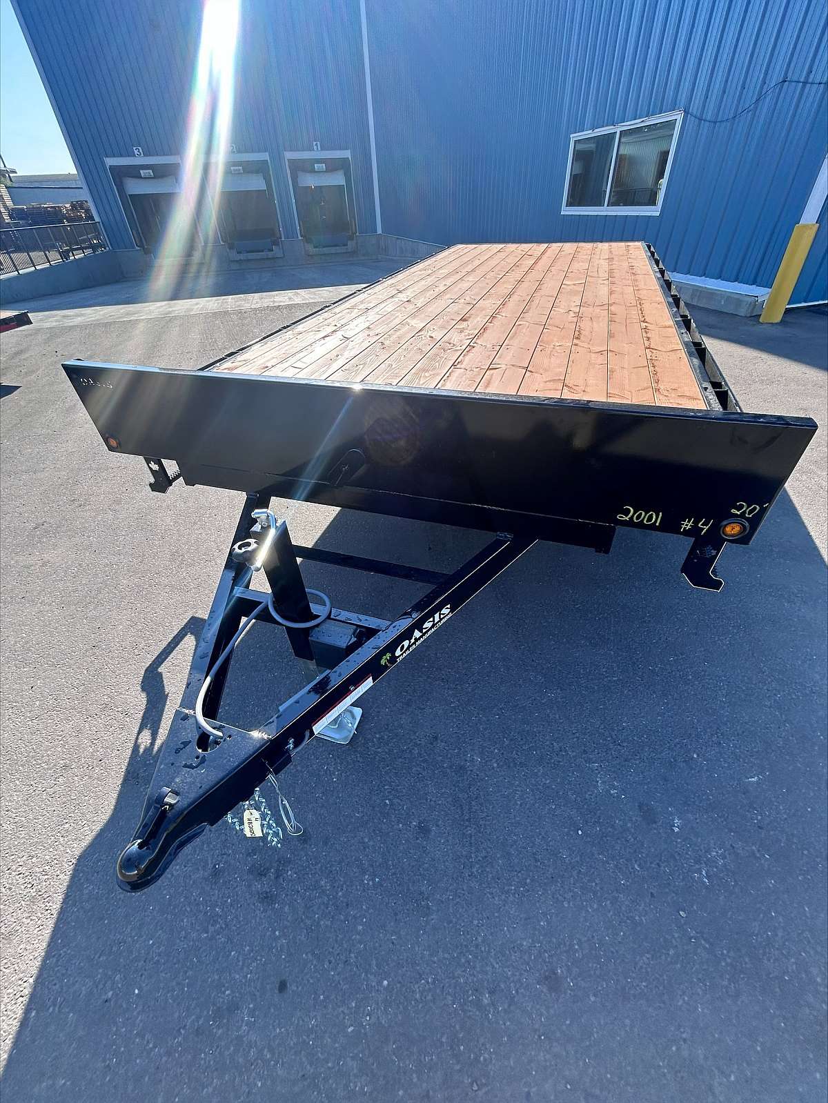 2024 Oasis 20' Highboy Flat Deck Trailer