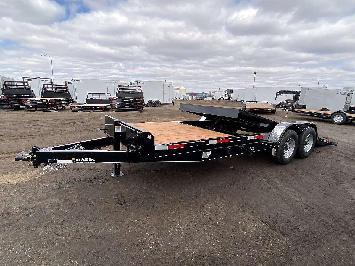 2024 Oasis 21' Cushion Tilt Trailer