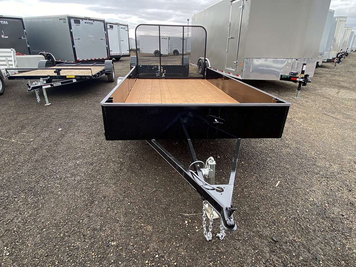 2024 Oasis 6'x12' Economy Utility Trailer