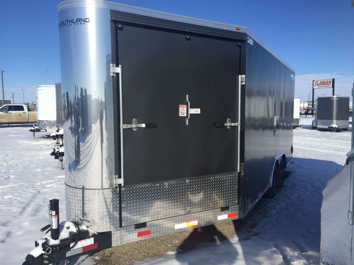 2024 Royal 8'x16' + 4' Enclosed Sled Trailer