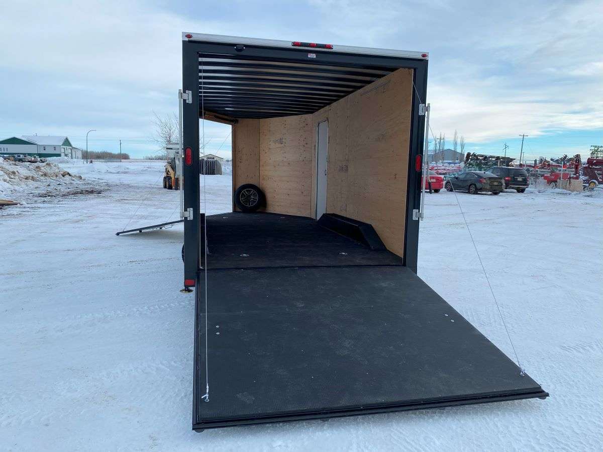 2024 Royal 8'x16' + 4' Enclosed Sled Trailer