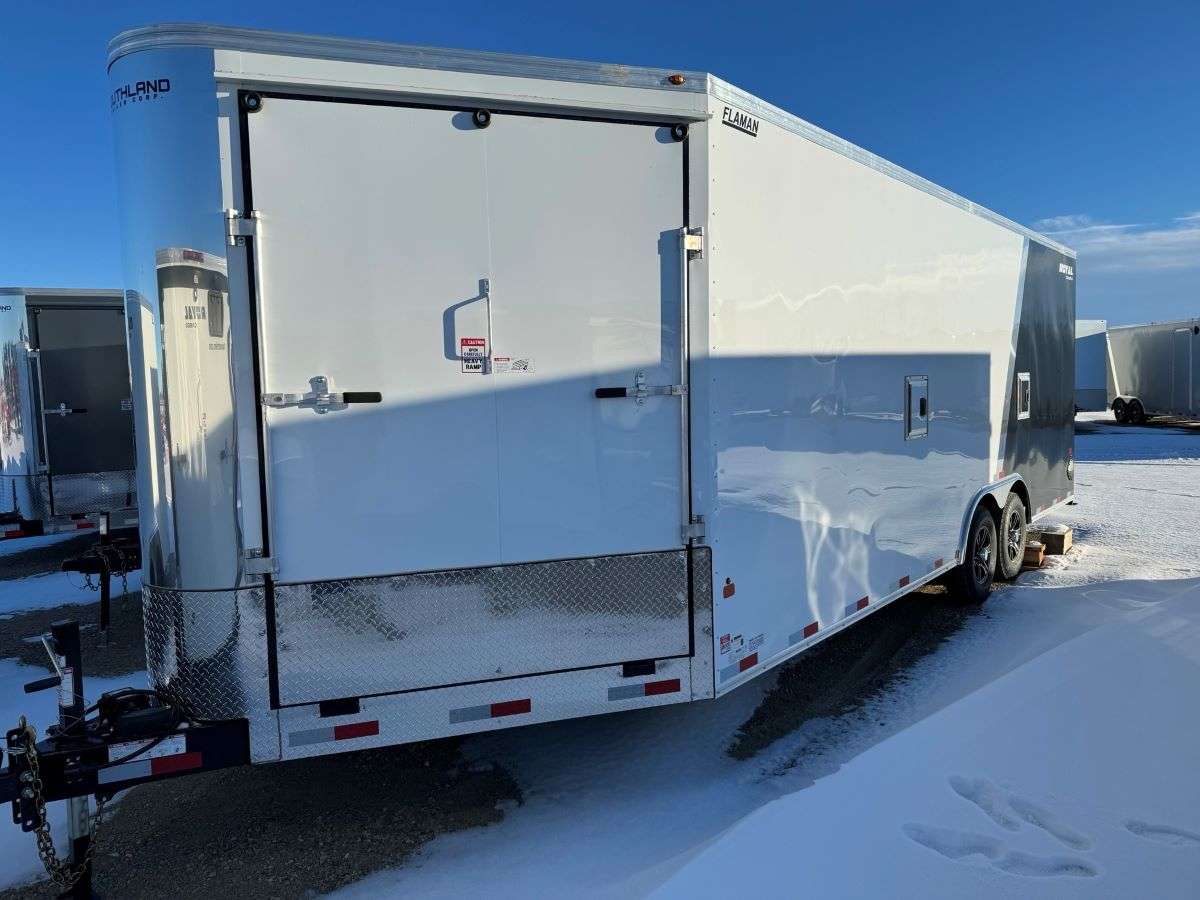 2024 Royal 8'x22' + 4' Enclosed Sled Trailer