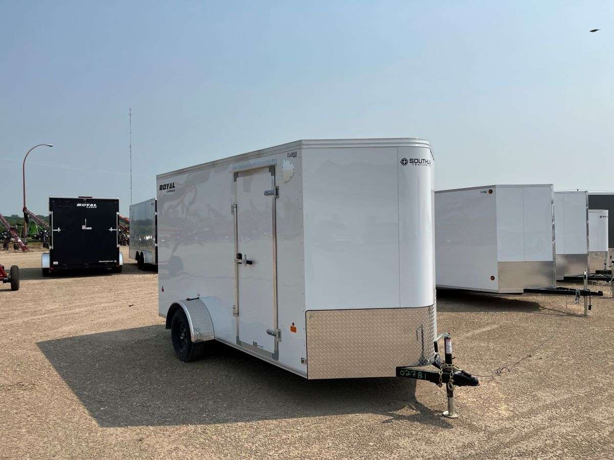 2024 Royal LCH 6' x 12' V-Nose Cargo HAIL SALE!