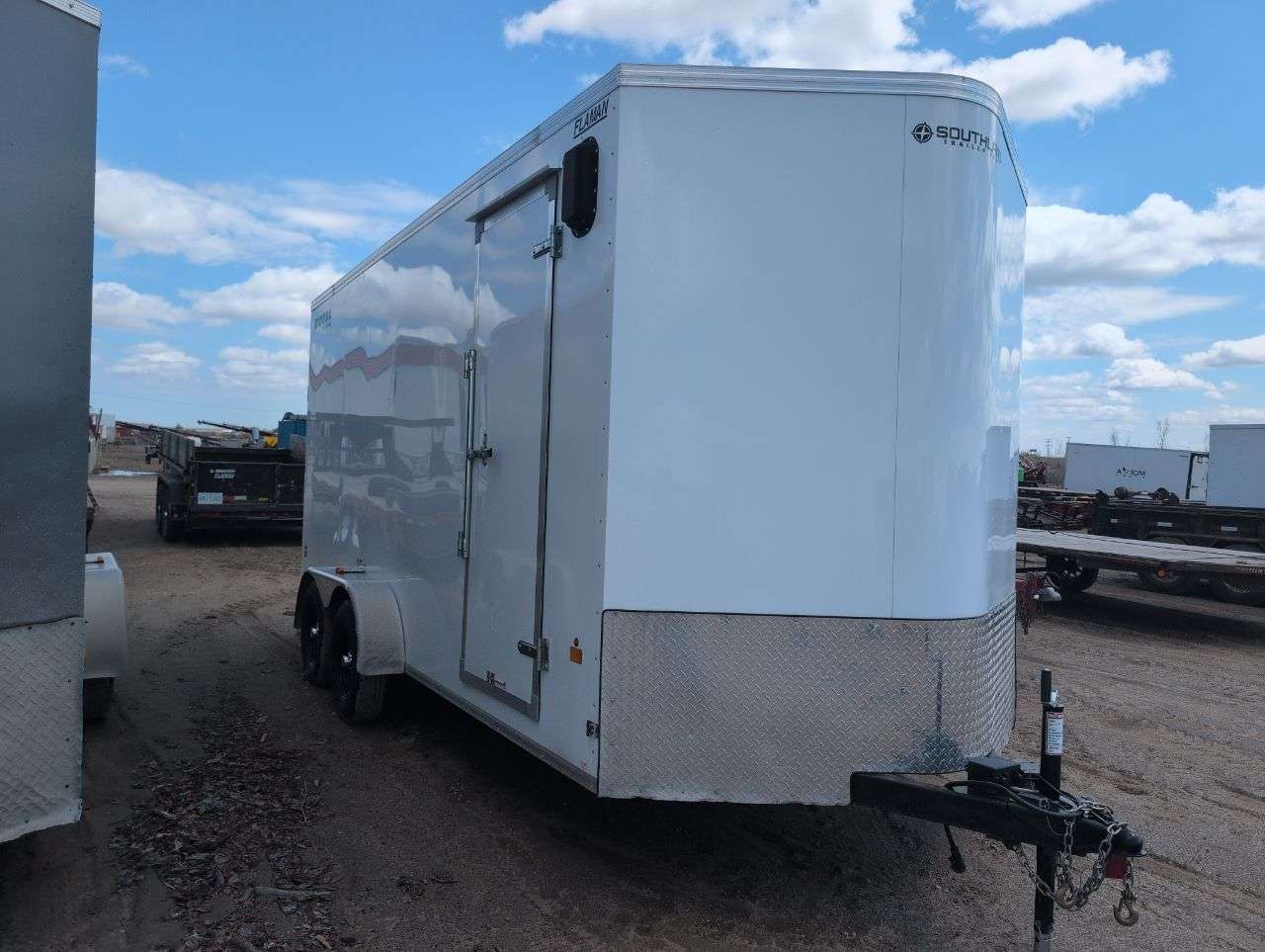 2024 Royal LCH 7 x 16 + V Nose Cargo Trailer