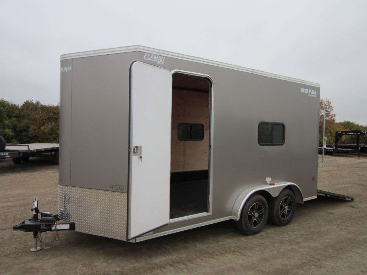 2024 Royal LCHT 7'6" x 14' + V-Nose Cargo Trailer