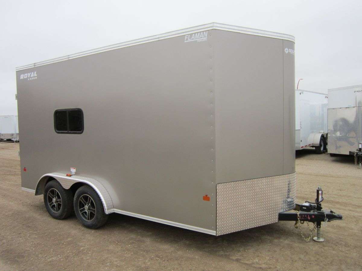 2024 Royal LCHT 7'6" x 14' + V-Nose Cargo Trailer