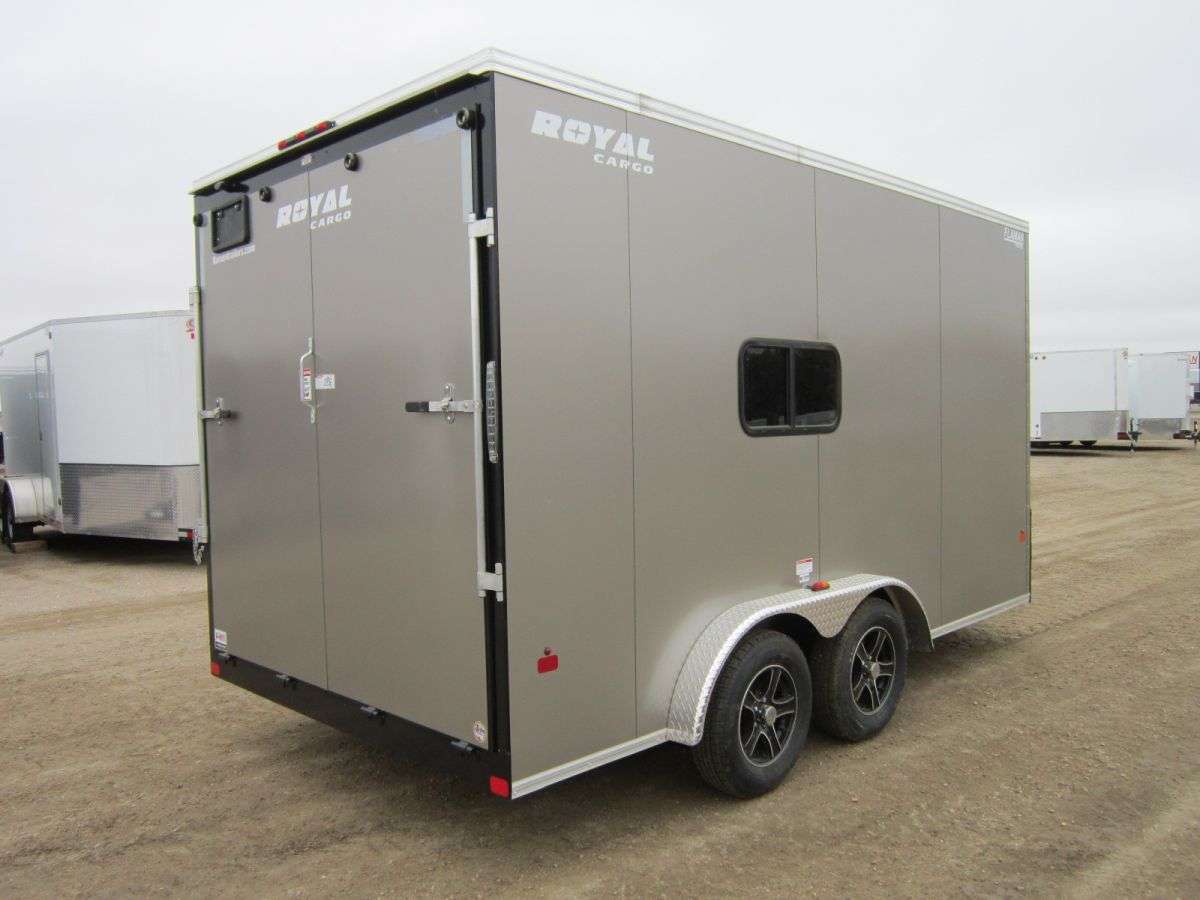 2024 Royal LCHT 7'6" x 14' + V-Nose Cargo Trailer