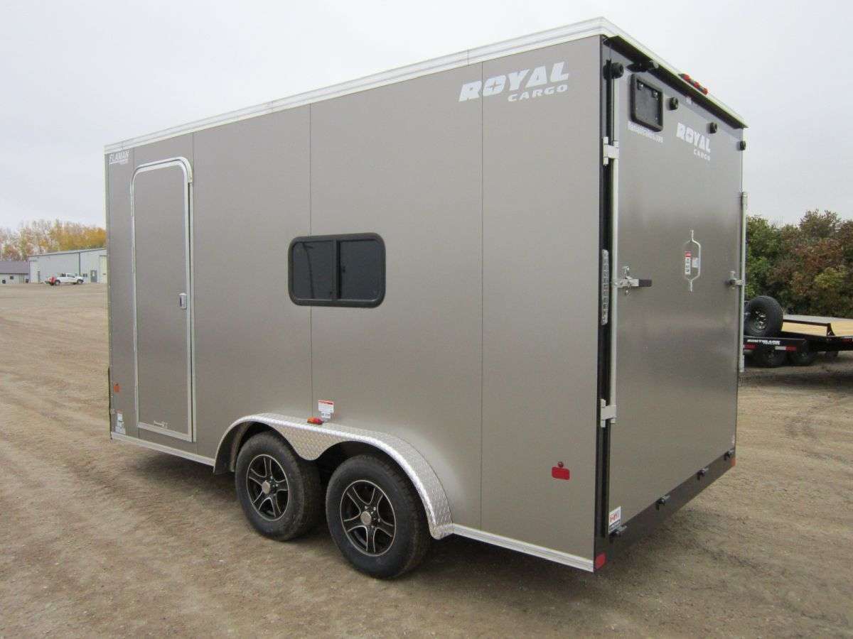 2024 Royal LCHT 7'6" x 14' + V-Nose Cargo Trailer