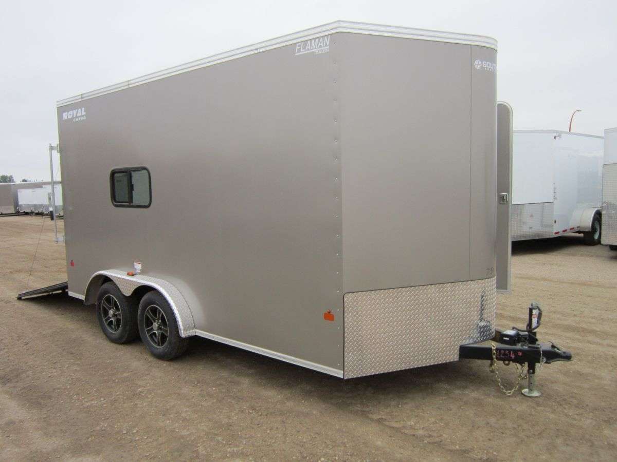 2024 Royal LCHT 7'6" x 14' + V-Nose Cargo Trailer