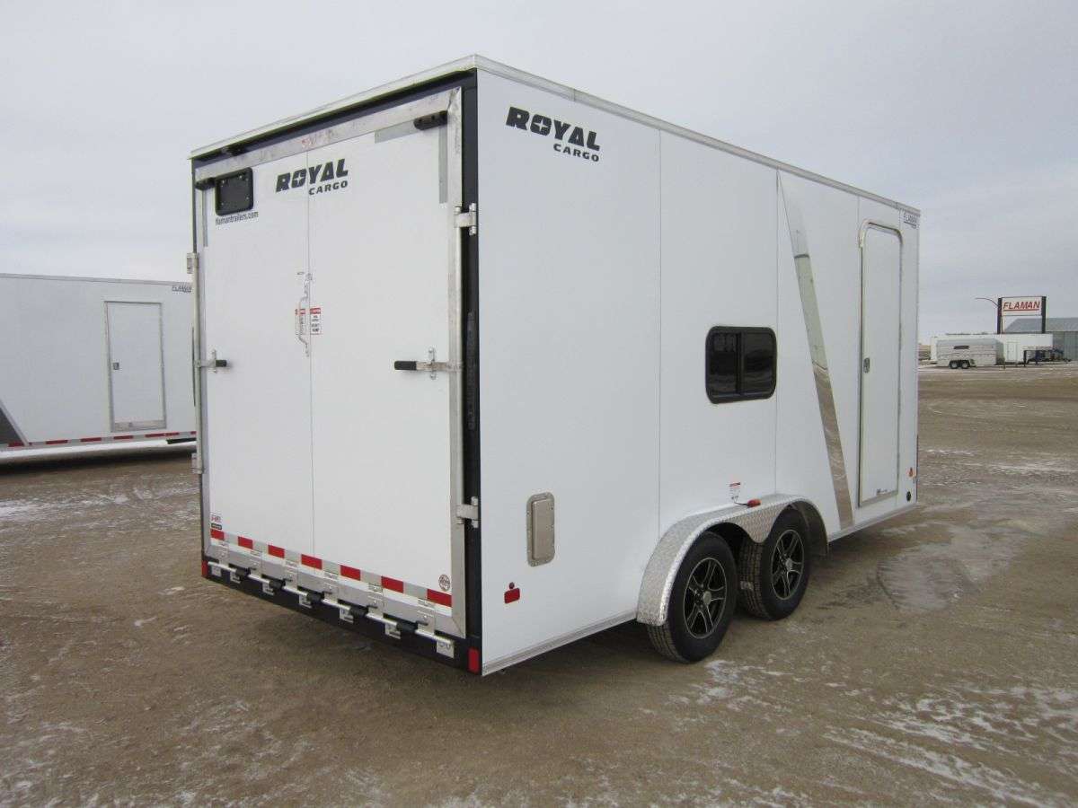 2024 Royal XRCH 7'6" x 16' + V-Nose Cargo Trailer