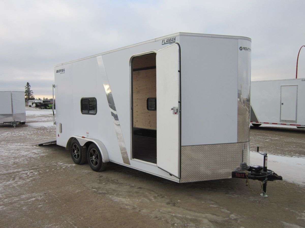 2024 Royal XRCH 7'6" x 16' + V-Nose Cargo Trailer