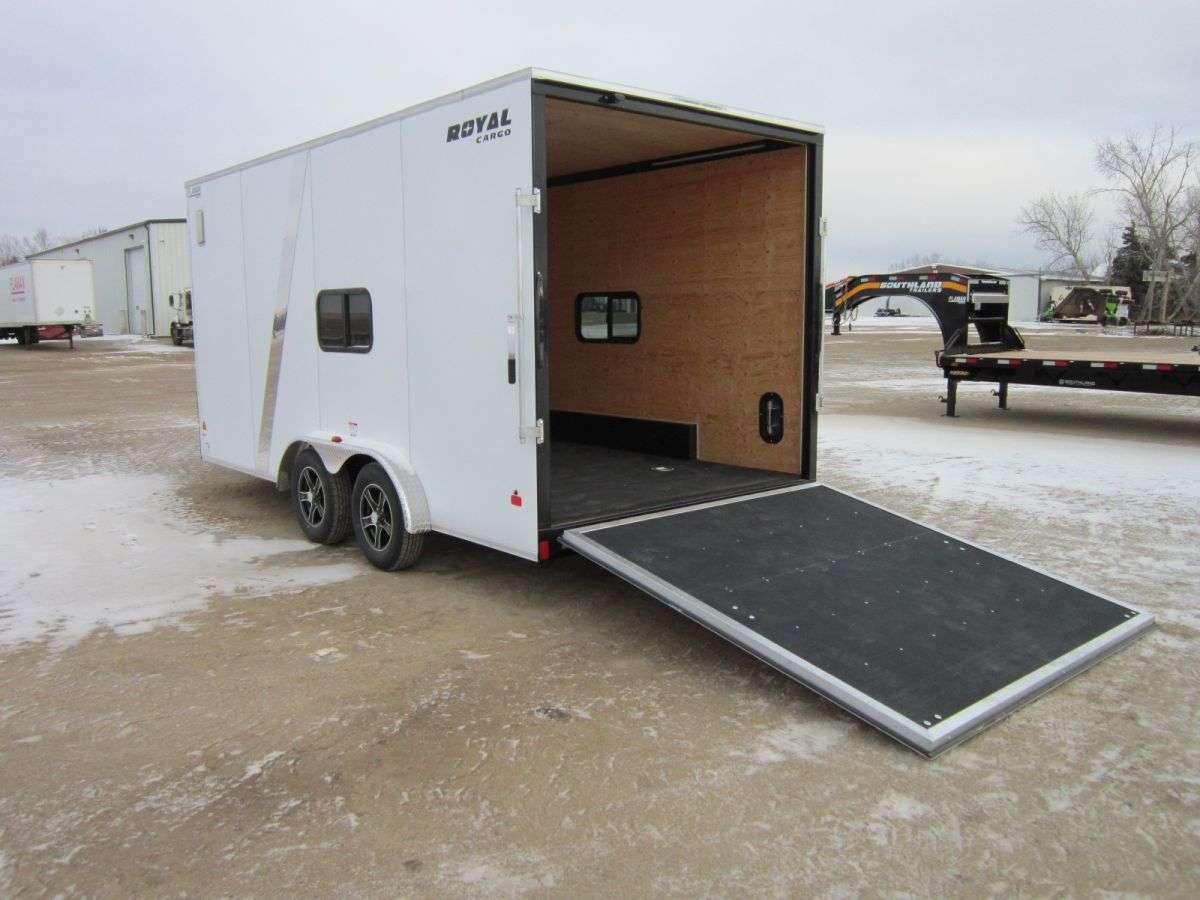 2024 Royal XRCH 7'6" x 16' + V-Nose Cargo Trailer
