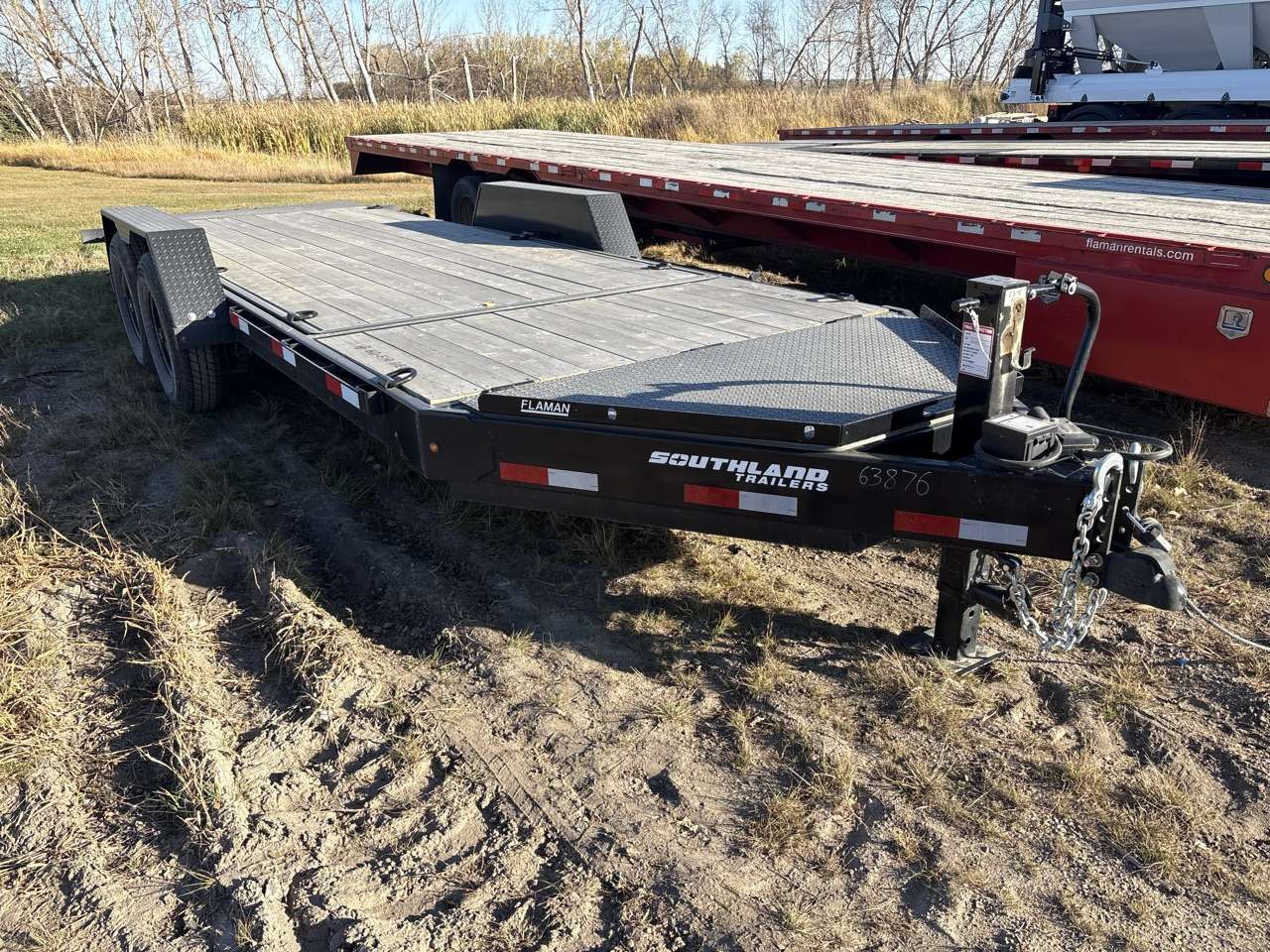 2024 Southland 22' (6'S+16'T) Partial Tilt Tandem 8K Trailer